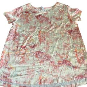 Stars Above Camisole Satin Pajama Top With Front Pocket